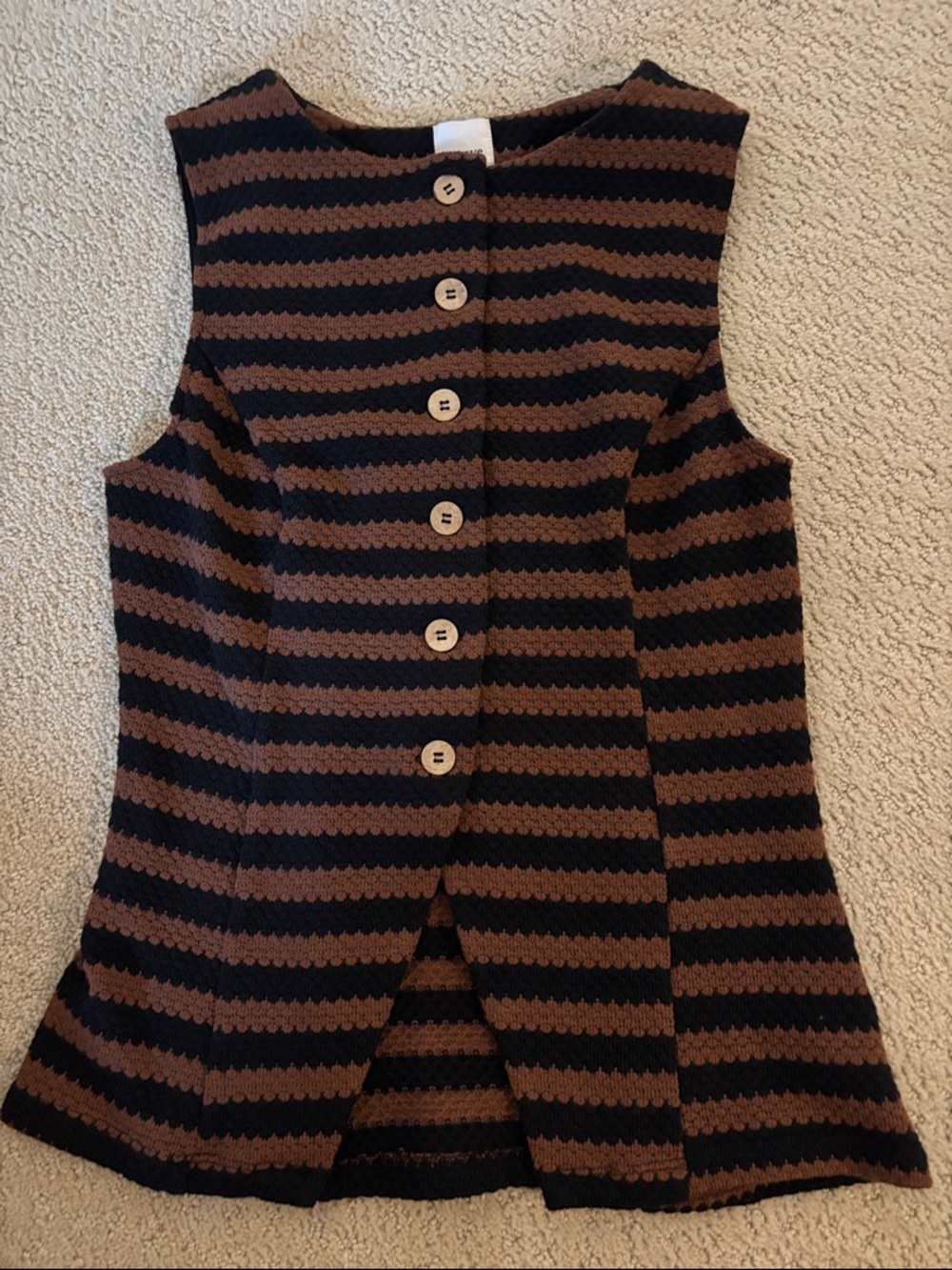 Maeve Structured Knit Vest - Picture 5 of 6